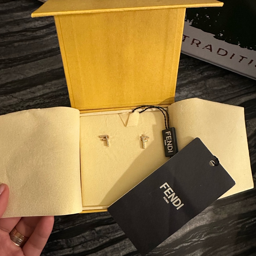 Brand new fendi earrings